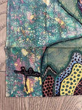 Cotton Batik Panel - Human Figure