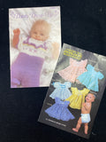 1986 Crochet Pattern Books Set of 2 - Baby Clothes