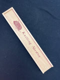 Wood Knitting Needles Box - Slide Top
