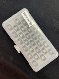 Metal Bobbins For Bernina Models 180, 185, 190, 200, 1000, and 1001 - Set of 28 and Case