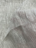 3 2/3 YD Linen Loose Weave - Heather Light Beige