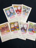 1982 Crochete Patterns Set of 7- Various Baby Shoes