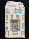 1995 Simplicity 9532 Sewing Pattern - Curtains and Valences FACTORY FOLDED