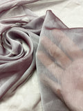 3/4 YD Polyester Iridescent Chiffon Remnant - Purple