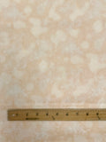 2 1/8 YD Quilting Cotton - Fronds on Mottled Peach