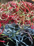 Silk Ribbon Bundle 2mm and 3mm - Various Lengths and Colors