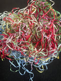Silk Ribbon Bundle 2mm and 3mm - Various Lengths and Colors