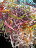 Silk Ribbon Bundle 4mm - Various Lengths and Colors
