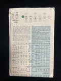 1989 Vogue 7431 Sewing Pattern - Adult Dresses FACTORY FOLDED