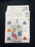1997 McCall's 8857 Sewing Pattern - Child's Skirts FACTORY FOLDED