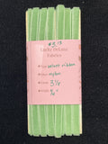 Nylon Velvet Ribbon - Light Green