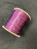 Rayon over Cotton Round Satin Cord - Plum Purple
