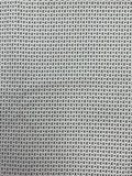 1 YD Quilting Cotton - White with Tiny Black Dots and Xs