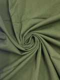 1 1/8 YD Cotton Twill - Army Green