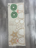 1/2 YD Quilting Cotton Panel Vintage - Stuffed Snowman