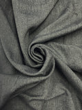 3 1/4 YD Poly/Wool Blend Twill - Dark Heather Gray