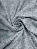 3 1/2+ YD Wool Blend - Heather Blue/Gray