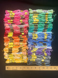 Embroidery Floss Bundle - 6-Strand Various Variegated Colors 1/3 POUND