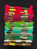 Embroidery 6-Strand Floss Bundle of 22 Hanks - Christmas Colors #3