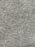 SALE 1 1/2 YD Cotton Blend Chenille - Grayish Beige