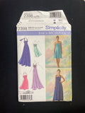 2010 Simplicity 2398 Sewing Pattern - Adult Dresses FACTORY FOLDED