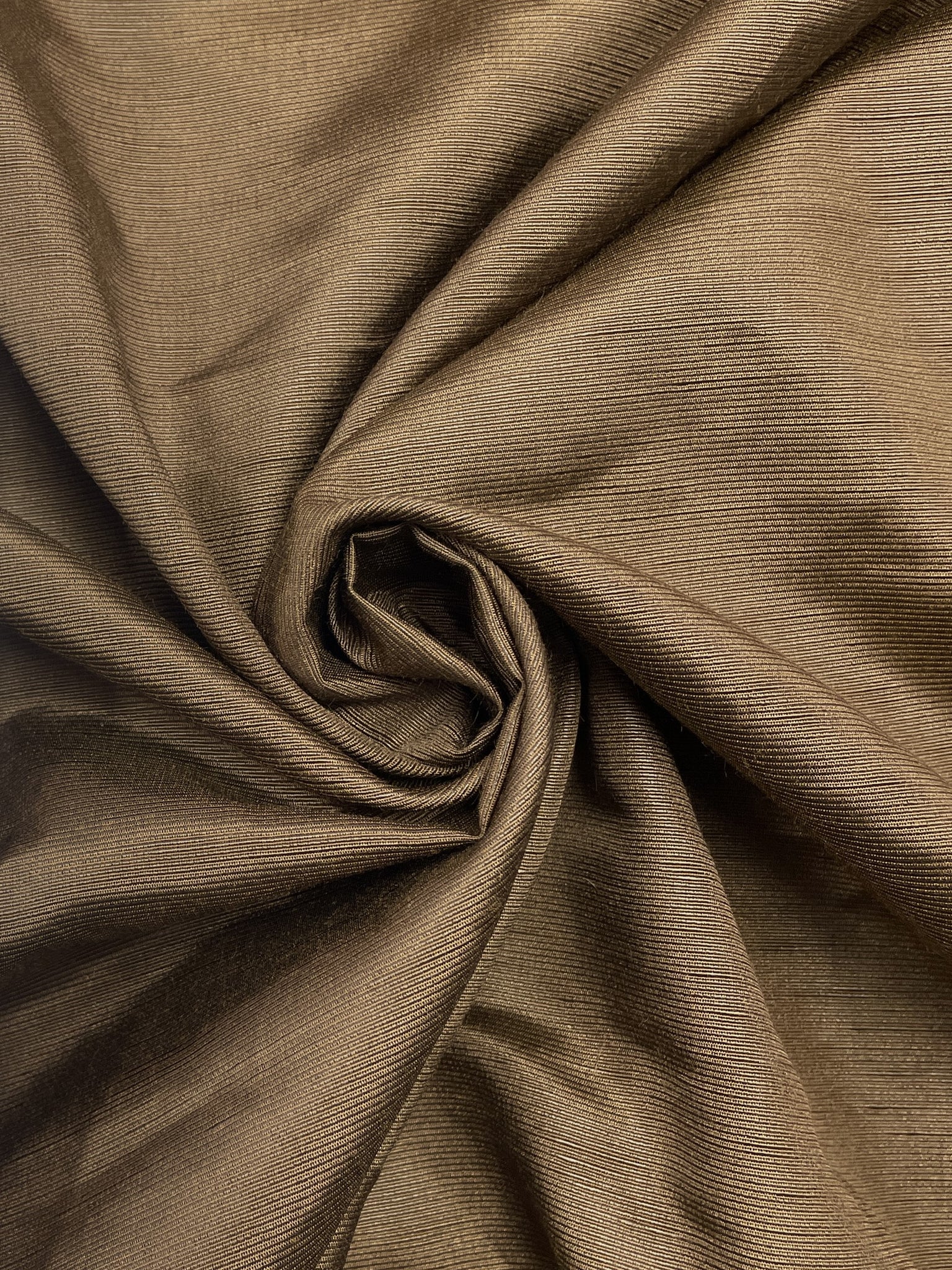 1 5/8 YD Polyester Faille Vintage - Brown