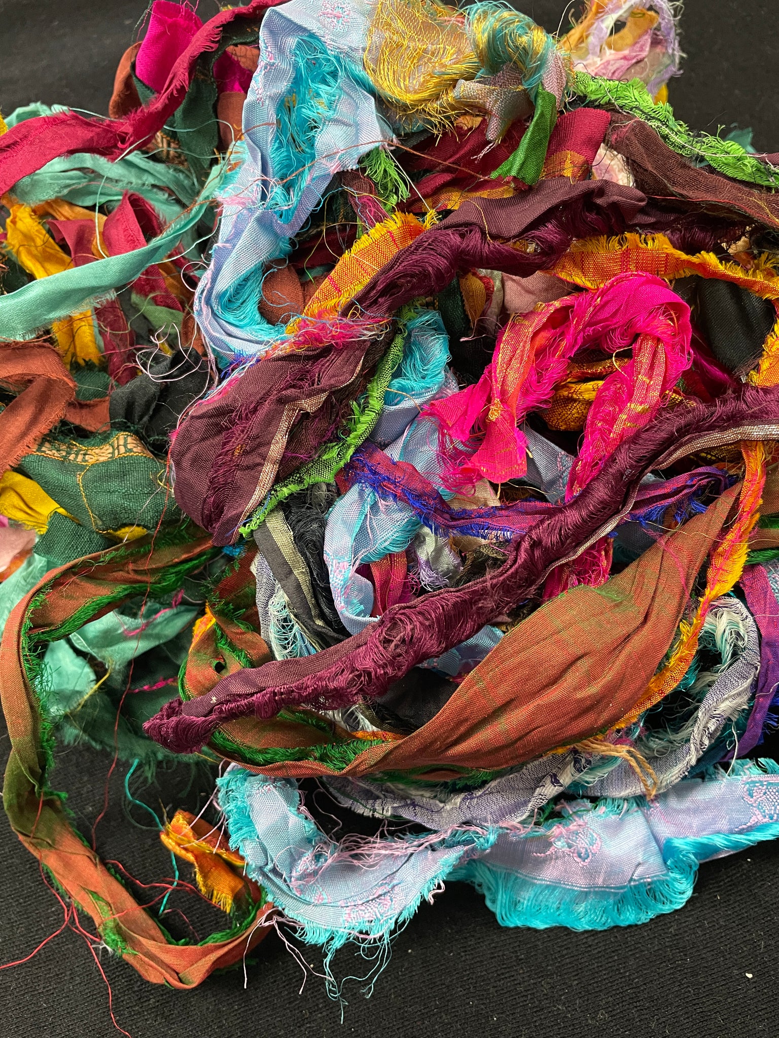 Silk Strip Bundle - Various Colors and Lengths