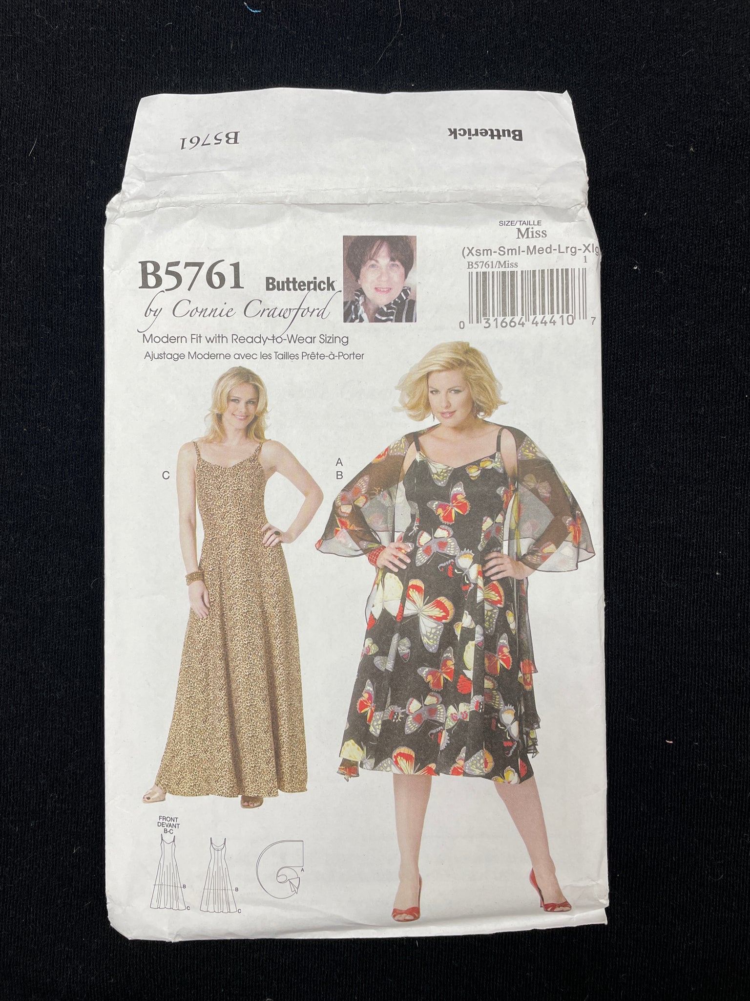2012 Butterick 5761 Sewing Pattern - Adult Dresses FACTORY FOLDED