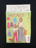 2015 McCall's 7113 Sewing Pattern - Child's Knit Skirts and PantsFACTORY FOLDED