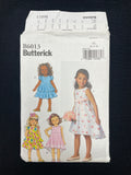 2014 Butterick 6013 Sewing Pattern - Child's Dresses FACTORY FOLDED