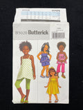 2007 Butterick 5020 Sewing Pattern - Child's Knit Top, Dress, Shorts, Pants, and Leggings FACTORY FOLDED