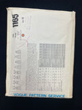 1980's Vogue 1165 Sewing Pattern - Adult Wedding Gown