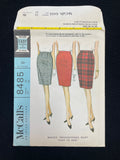 1966 McCall's 8485 Sewing Pattern - Adult Skirts FACTORY FOLDED
