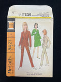 1966 McCall's 8421 Sewing Pattern - Junior Jacket, Skirt, and Pants FACTORY FOLDED