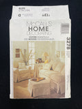 2001 McCall's 3278 Sewing Pattern - Couch, Chair, Ottoman Slipcovers, and Pillows FACTORY FOLDED