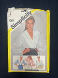 1983 Simplicity 6221 Sewing Pattern - Blouse FACTORY FOLDED