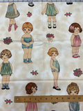 Quilting Cotton Kit - Paper Dolls