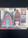 1980's Vogue 1771 Sewing Pattern - "New World of Dolls" FACTORY FOLDED