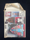 1980's Vogue 1771 Sewing Pattern - "New World of Dolls" FACTORY FOLDED