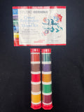 Wool Machine Embroidery Thread - Bundle of 10 Spools
