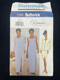 2001 Butterick 5389 Sewing Pattern - Adult Jacket and Dress FACTORY FOLDED