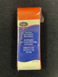 4 3/4 YD Polyester Satin Blanket Binding - Various Colors New in Package