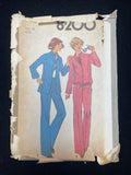 1977 Simplicity 8200 Sewing Pattern - Adult Jacket and PantsFACTORY FOLDED