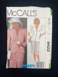 1985 McCall's 9423 Sewing Pattern - Adult Knit Jacket and Skirt FACTORY FOLDED