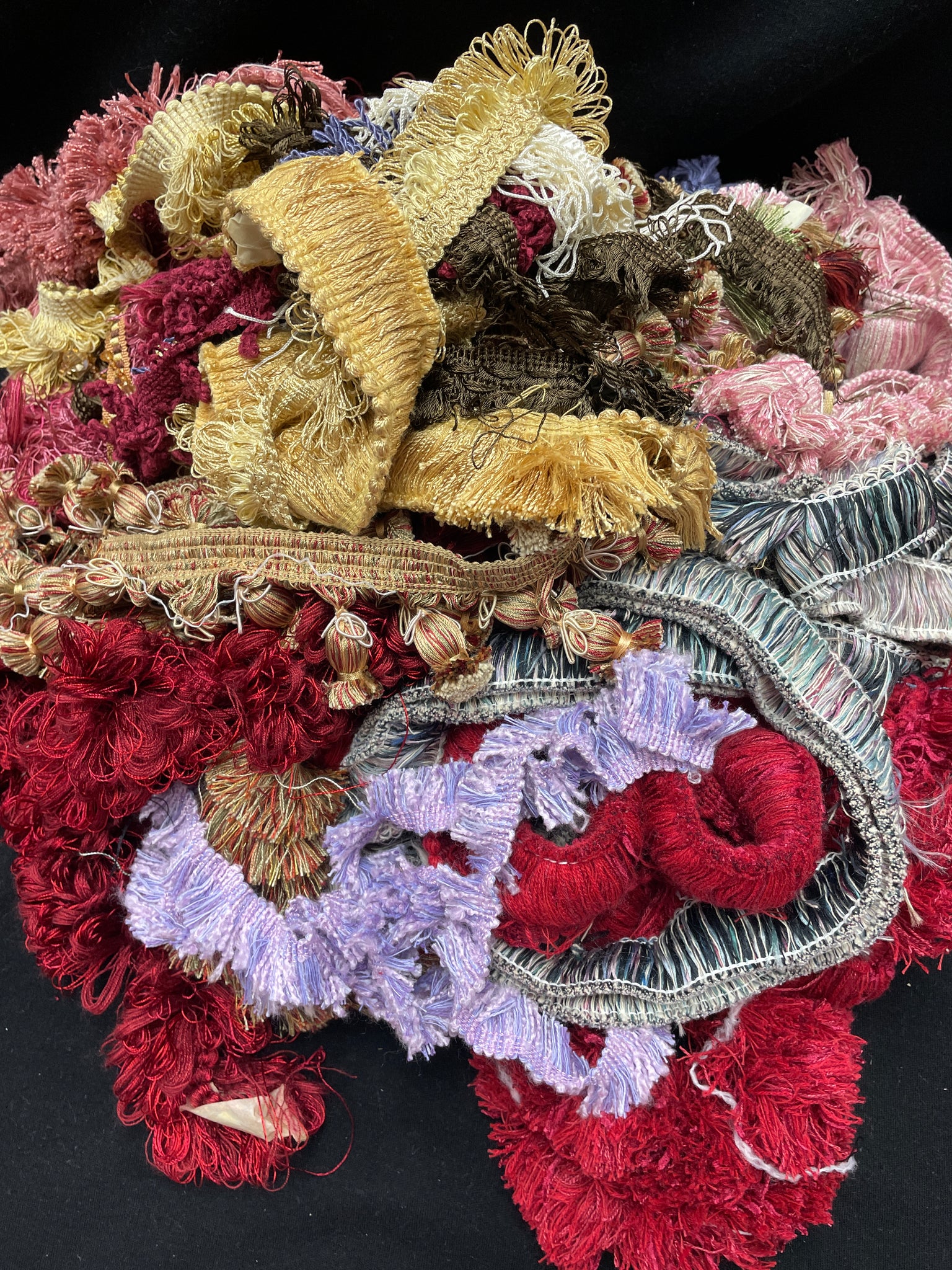 Mystery Bundle of Trim - Fringe Trim 4.5 POUNDS