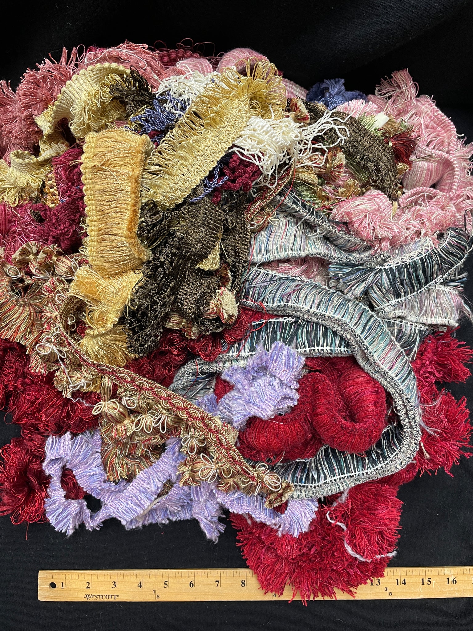 Mystery Bundle of Trim - Fringe Trim 4.5 POUNDS
