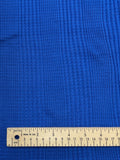3 YD Polyester Waffle Knit - Royal Blue