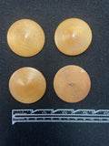 Buttons Wood Set of 4 Vintage - Natural