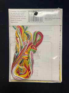 Cross Stitch Kits Bundle of 3 - "Flapper" Ornaments
