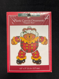 Cross Stitch Kits Bundle of 3 - "Flapper" Ornaments